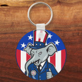Elephant republikanischer Schlüsselanhänger