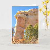 Elephant Rock Karte (Gelbe Blume)