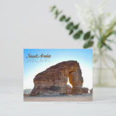 Elephant Rock, Saudi-Arabien Postcard Postkarte (Stehend Vorderseite)