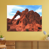 Elephant Rock, Tal Fire Overton NV Landschaft Leinwanddruck (Insitu (Wohnzimmer))