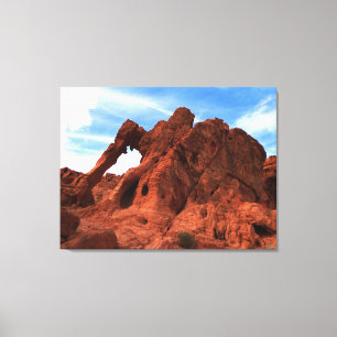Elephant Rock, Tal Fire Overton NV Landschaft Leinwanddruck
