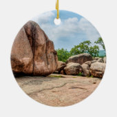 Elephant Rocks Staat Park Circle Ornament (Hinten)