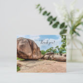 Elephant Rocks Staat Park Danke, Postcard Postkarte (Stehend Vorderseite)