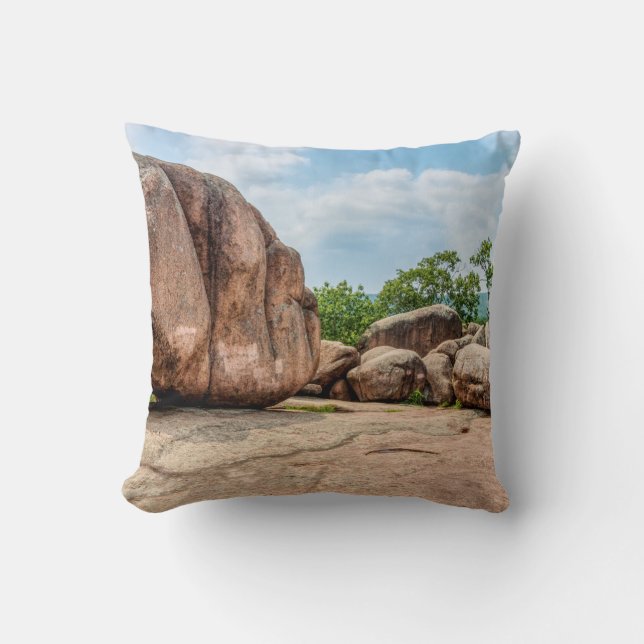 Elephant Rocks Staat Park Kissen (Vorderseite)