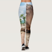 Elephant Rocks Staat Park Leggings (Rückseite)