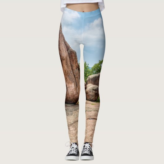 Elephant Rocks Staat Park Leggings (Vorderseite)