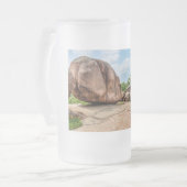 Elephant Rocks Staat Park Mattglas Bierglas (Vorderseite Links)