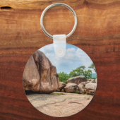 Elephant Rocks Staat Park Schlüsselanhänger (Vorderseite)