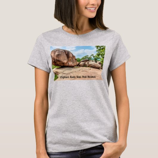 Elephant Rocks Staat Park T - Shirt (Vorderseite)