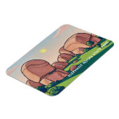 Elephant Rocks State Park Missouri Travel Magnet (Linke Seite)