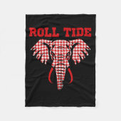 Elephant Roll Tide Women Kids Boys Girls Youth Tee Fleecedecke (Vorderseite)