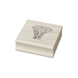 elephant rubber stamp gummistempel