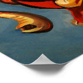 Elephant Run Poster (Ecke)