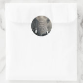 Elephant Runder Aufkleber (Tasche)