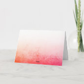 Elephant Safari Birthday Karte (Rückseite)