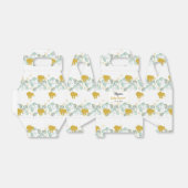 Elephant Safari Floral Jungle Neutral Baby Dusche Geschenkschachtel (Ungefaltet)