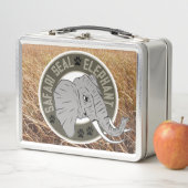 Elephant Safari Siegel Wildlife Lunchbox (Beispiel)