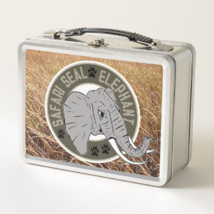 Elephant Safari Siegel Wildlife Lunchbox