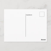 Elephant Safari Tropischer Dschungel Postkarte (Rückseite)