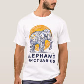 Elephant Sanctuaries T-Shirt (Vorderseite)