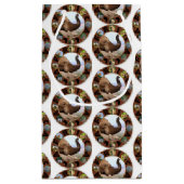 Elephant Scans von afrikanischen Wildtieren Kleine Geschenktüte (Rückseite)