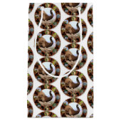 Elephant Scans von afrikanischen Wildtieren Kleine Geschenktüte (Vorderseite)