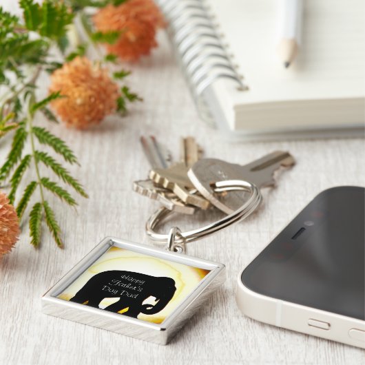 Elephant Schlüsselanhänger (Seite)