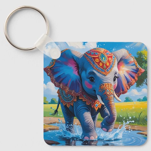 elephant schlüsselanhänger (Vorderseite)