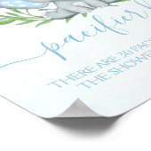 Elephant Schnuller Hunt Boy Baby Showspiel Poster (Ecke)