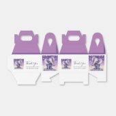 Elephant schöne Lila Blume danke Geschenkschachtel (Ungefaltet)