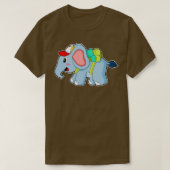Elephant School Rucksack T-Shirt (Design vorne)