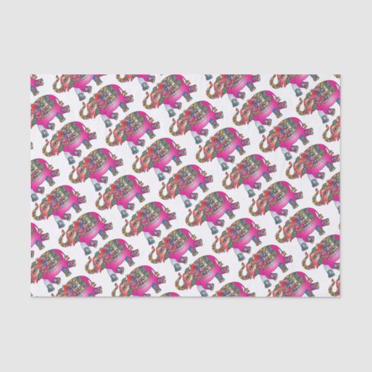 Elephant Seidenpapier (Vorderseite)