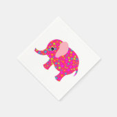 Elephant Serviette (Ecke)