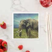 Elephant Serviette (Beispiel)