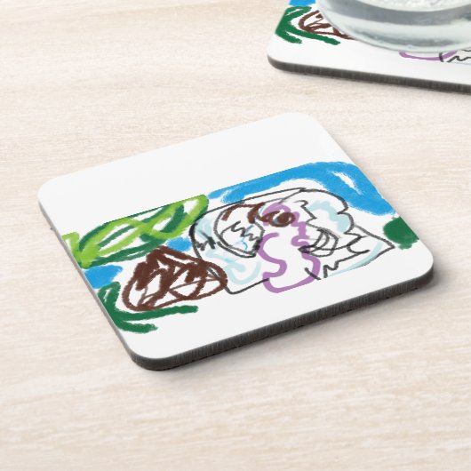 Elephant SET Getränkeuntersetzer (Linke Seite)