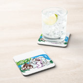 Elephant SET Getränkeuntersetzer (Rechte Seite)