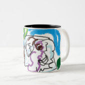Elephant SET Zweifarbige Tasse (VorderseiteRechts)
