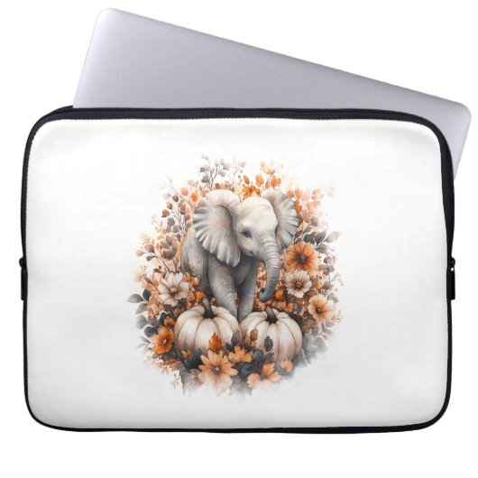 Elephant Shirt Country Pumpkin Laptopschutzhülle (Vorderseite)
