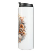 Elephant Shirt Country Pumpkin Thermosbecher (Nach rechts gedreht)