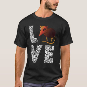 Elephant Shrew Leopard Liebe Sengi Elephant Shrew T-Shirt