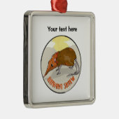 Elephant Shrew Ornament Aus Metall (Rechts)