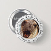 Elephant Siegel Button (Vorne & Hinten)