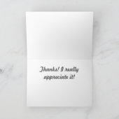 Elephant Siegel Dankeschön Card Dankeskarte (Innenseite)