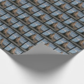 Elephant Siegel des Genehmigungswrapping-Papiers Geschenkpapier (Ecke)