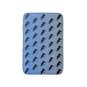 Elephant-Silhouette Badematte (Vorderseite Vertikal)