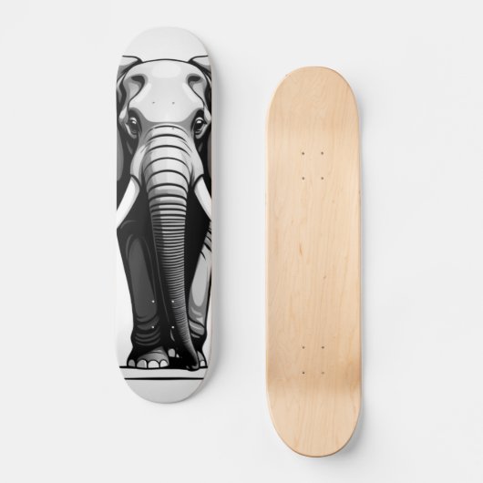 Elephant Skateboard (Vorderseite)