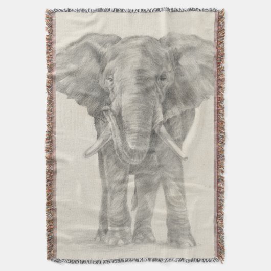 Elephant Sketch Decke (Vorderseite Vertikal)