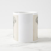Elephant Sketch Jumbo-Tasse (Vorderseite)