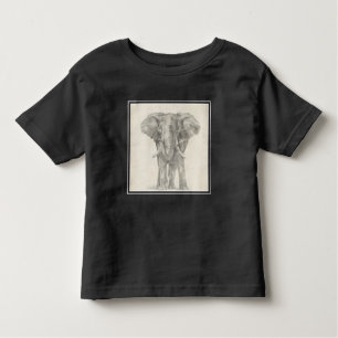 Elephant Sketch Kleinkind T-shirt