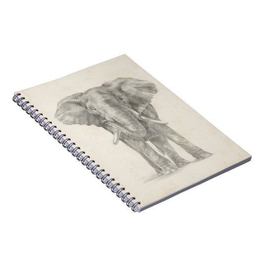 Elephant Sketch Notizblock (Rechte Seite)
